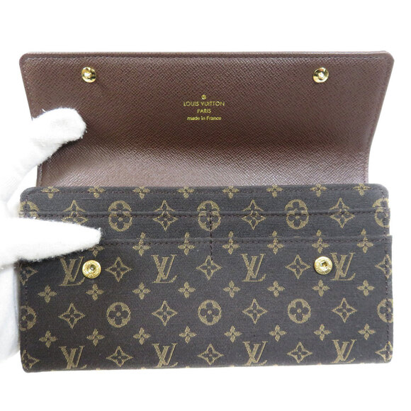 Louis Vuitton Portefeuille Wallet Sarah Long Monogram Lin - Picture 4 of 8